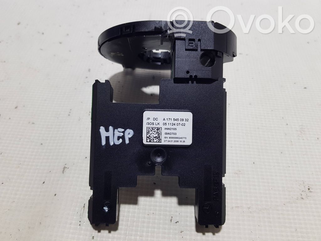 Mercedes-Benz CLS C219 Sensor de ángulo de dirección 