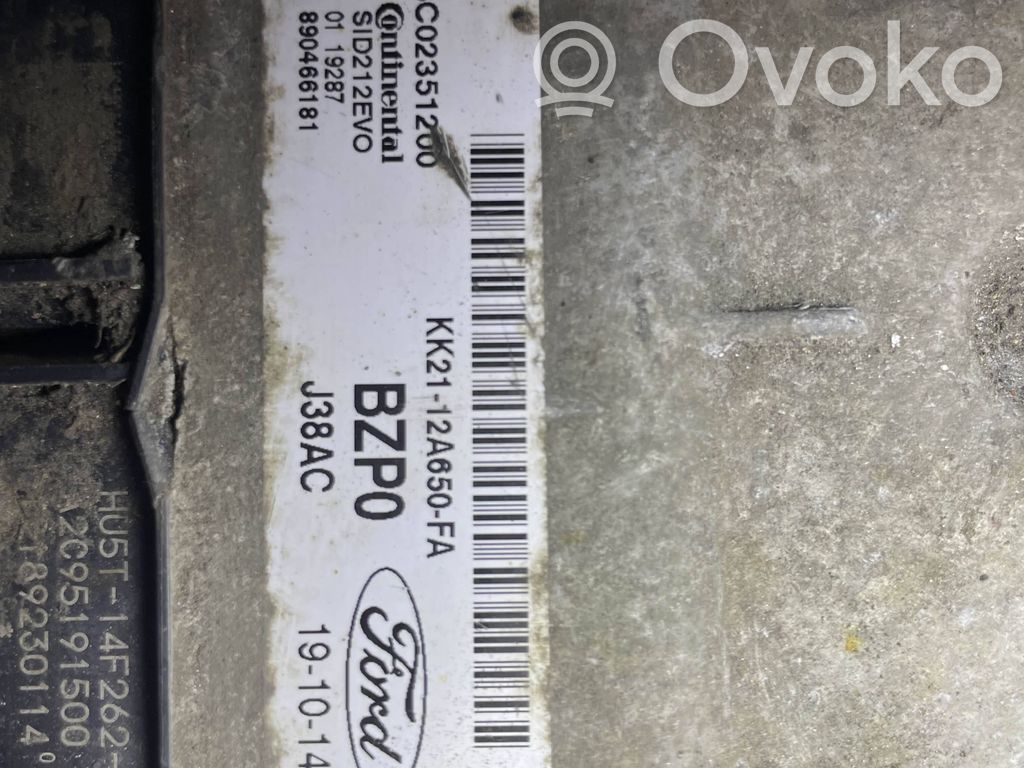 Engine ECU kit and lock set   A3C02351200,KK2112A650FA,HU5T14F262AA