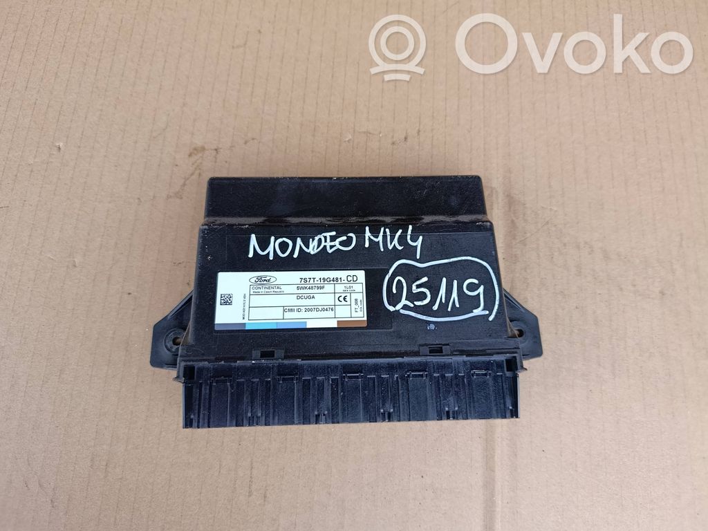 Ford Mondeo MK IV Moduł / Sterownik komfortu 