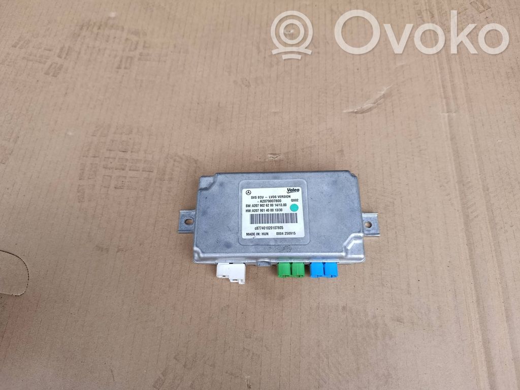 Mercedes-Benz CLS C218 X218 Moduł / Sterownik kamery 