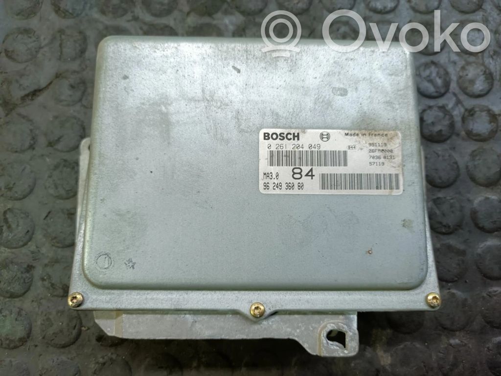 Citroen TEST Engine control unit/module ECU 