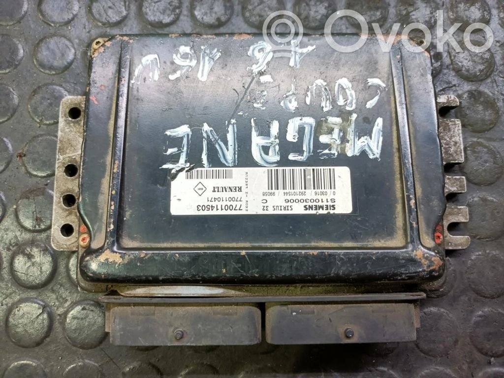 Renault Megane II Engine control unit/module ECU 