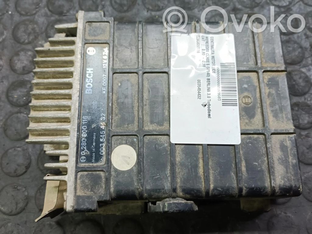 Mercedes-Benz CL C140 Centralina/modulo motore ECU 