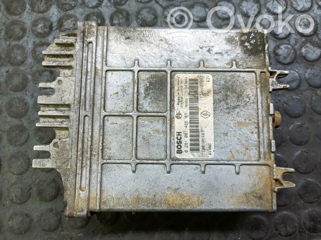 Engine control unit/module ECU   7700106483