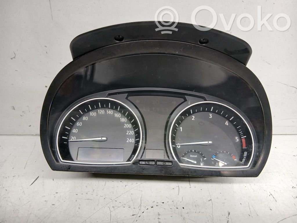 BMW X3 E83 Spidometrs (instrumentu panelī) 