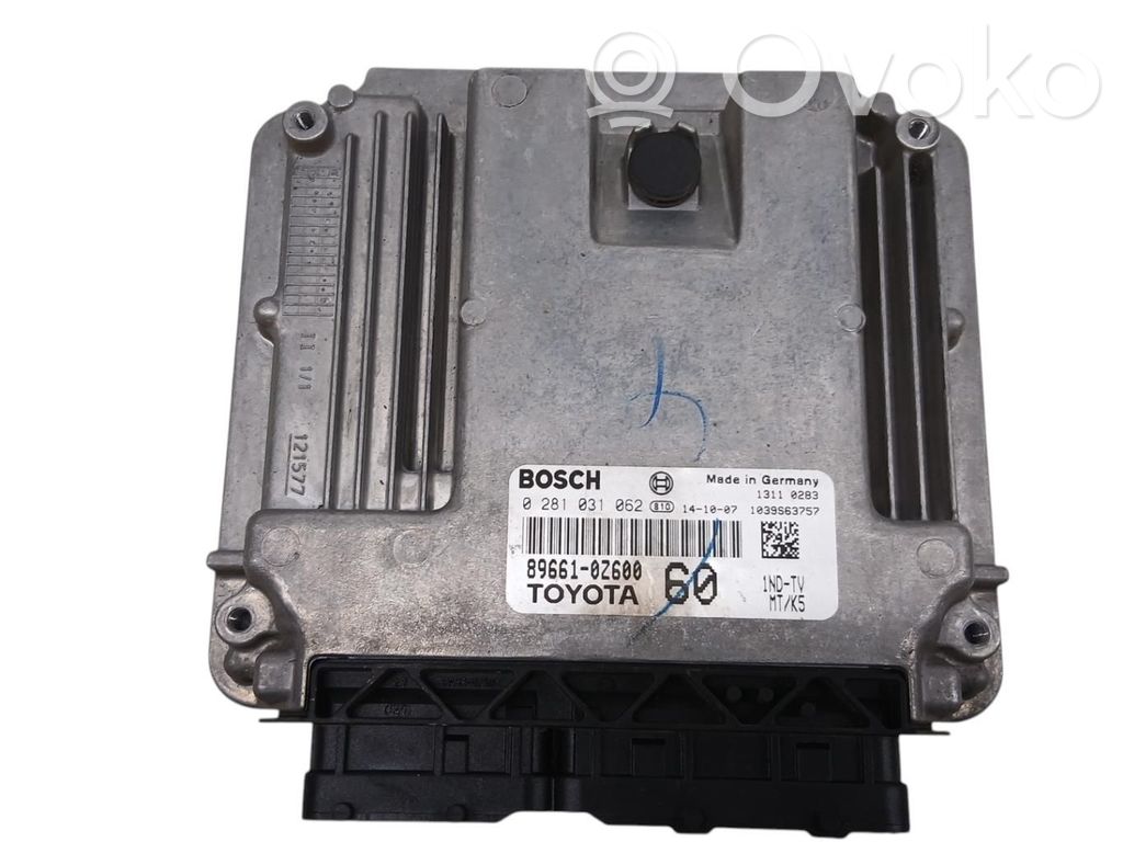 Toyota Auris E180 Engine control unit/module ECU 