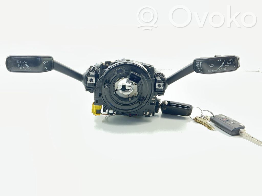 Seat Leon (5F) Commodo, commande essuie-glace/phare 