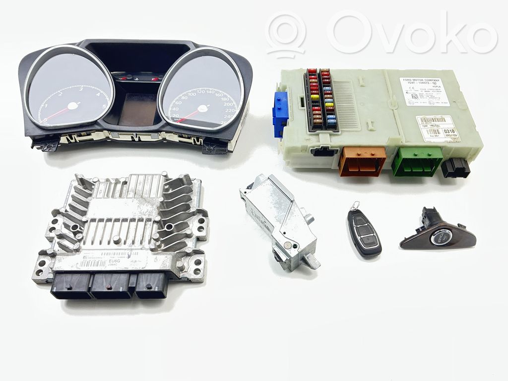 Ford Mondeo MK IV Engine ECU kit and lock set 