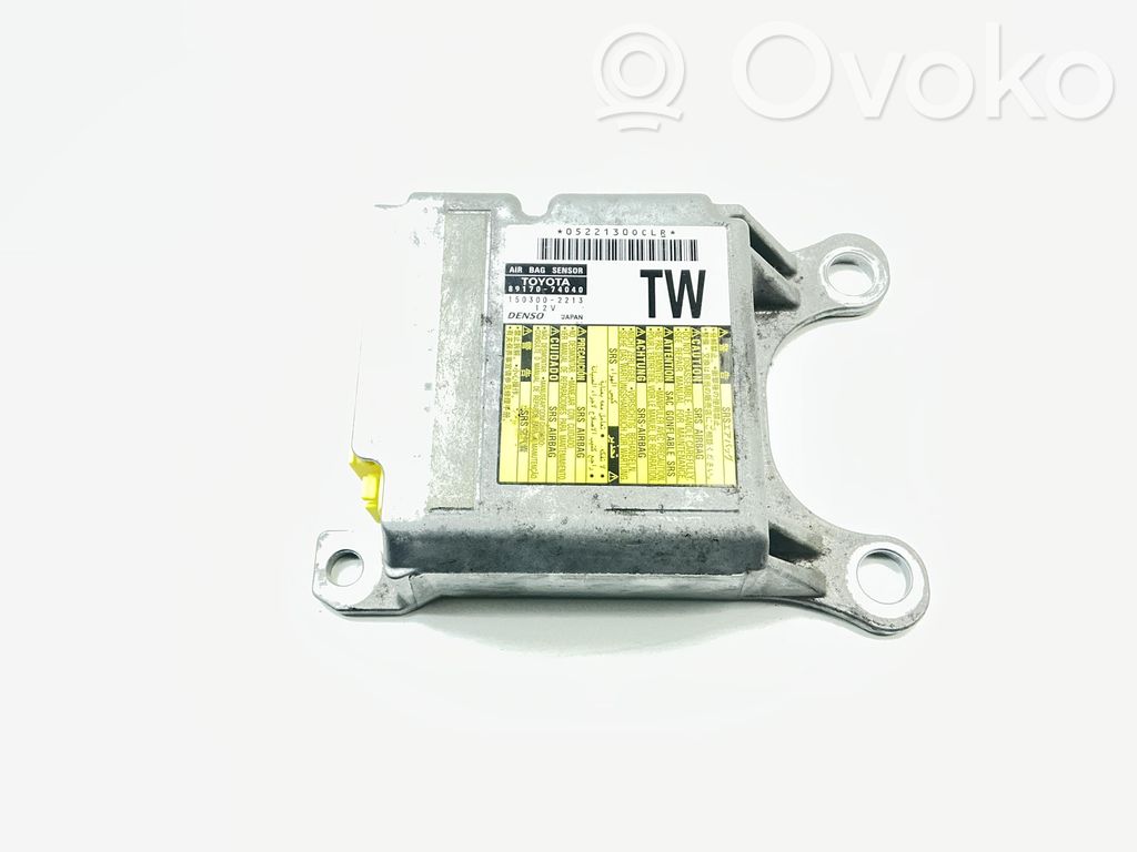 Toyota iQ Centralina/modulo airbag 