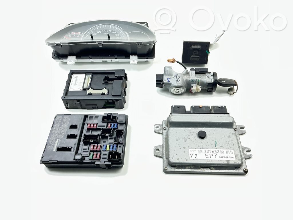 Nissan Micra Engine ECU kit and lock set 