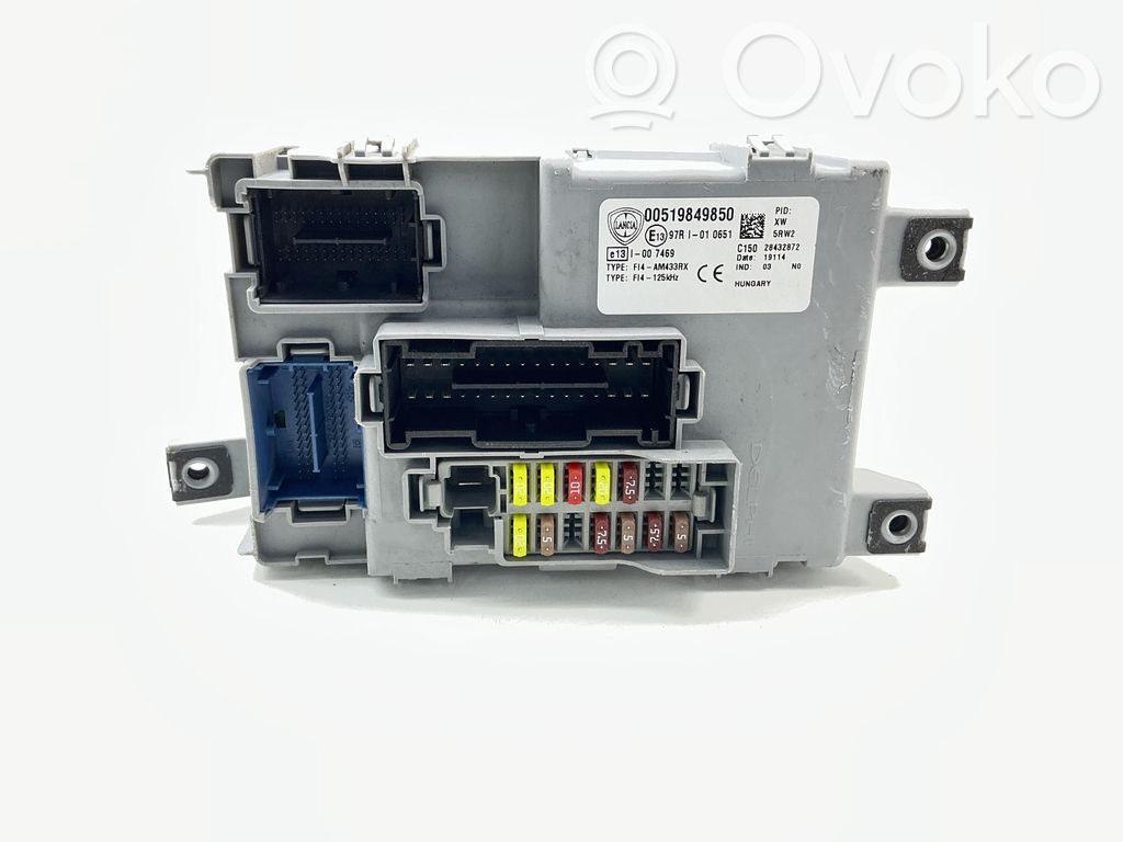 Lancia Ypsilon Module de contrôle carrosserie centrale 