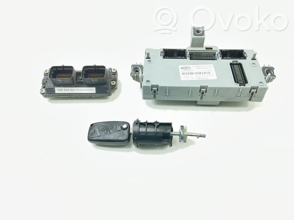 Lancia Ypsilon Engine ECU kit and lock set 