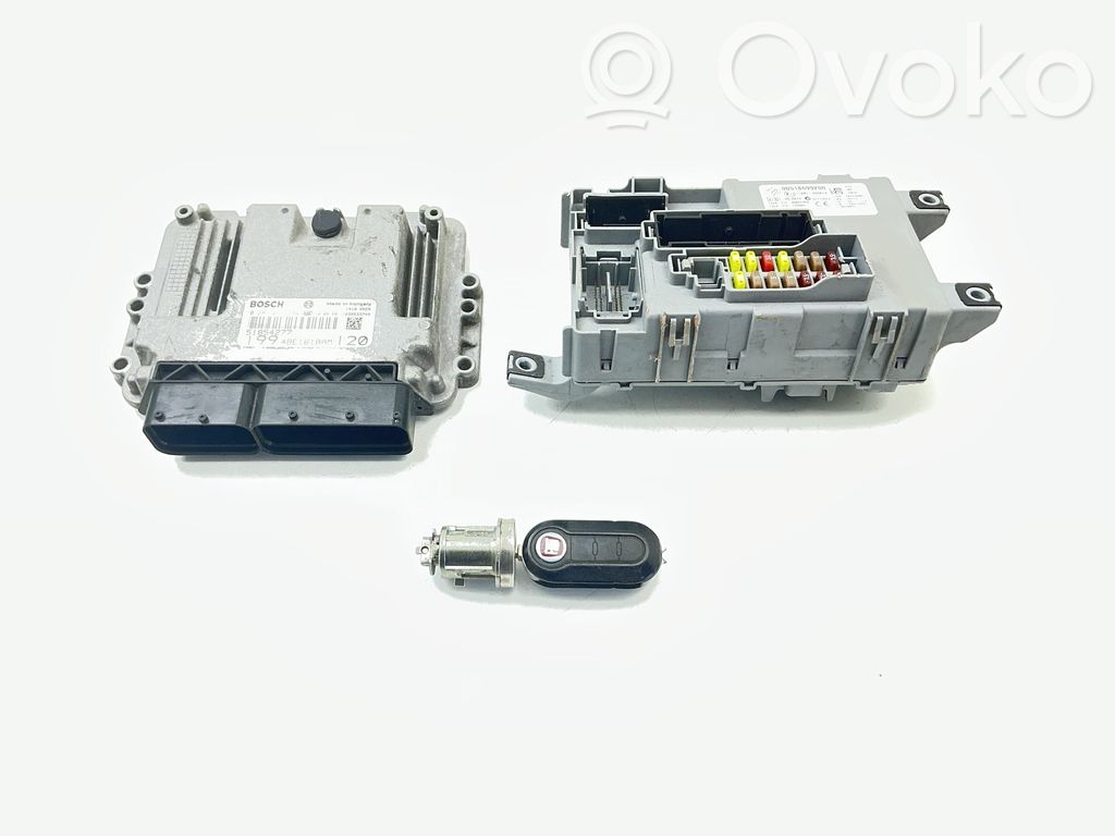 Fiat Punto Evo Engine ECU kit and lock set 