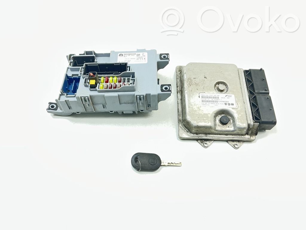 Fiat Panda III Engine ECU kit and lock set 