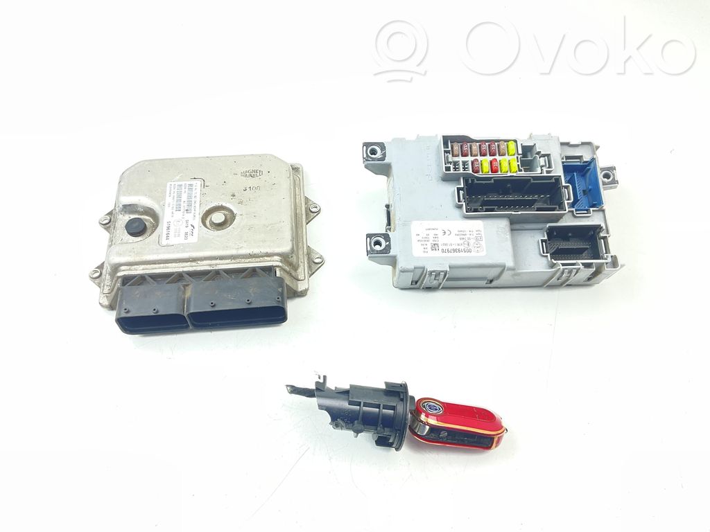 Lancia Ypsilon Engine ECU kit and lock set 