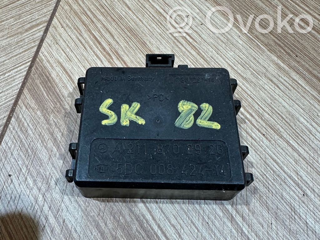 Mercedes-Benz E W211 Sensor de lluvia 