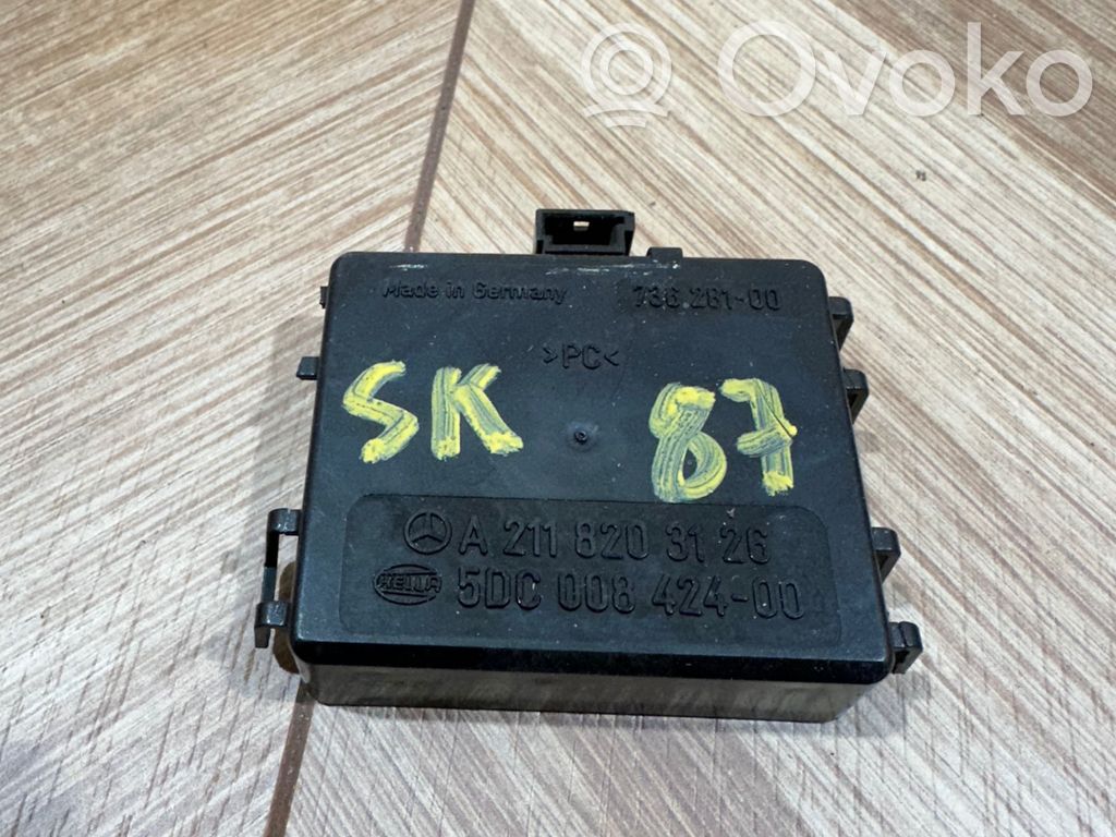Mercedes-Benz E W211 Sensor de lluvia 