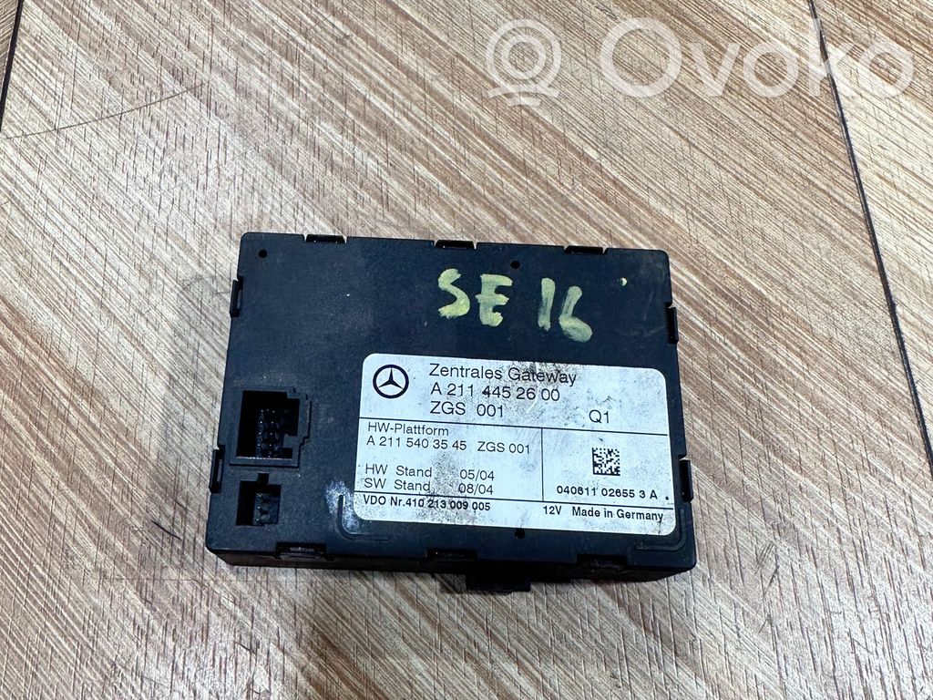 Módulo de control Gateway   A2114452600,A2115403545,410213009005