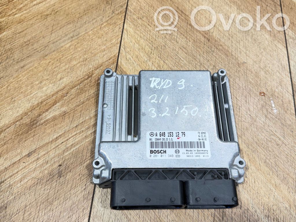 Mercedes-Benz E W211 Engine control unit/module 