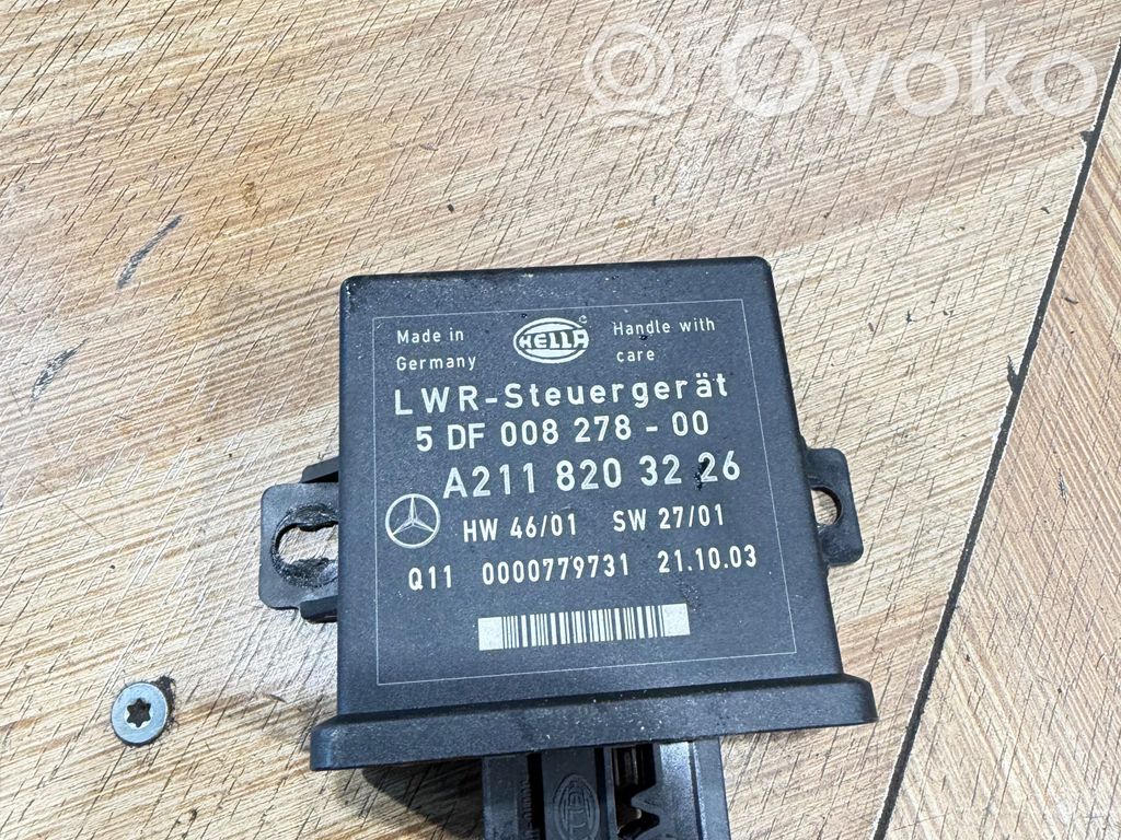 Module d'éclairage LCM   A2118203226,5DF00827800,0000779731