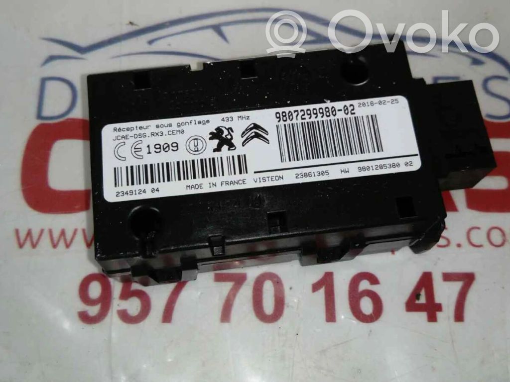 Unidad de control/módulo del motor   980729998002