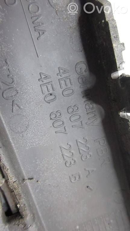 Front bumper splitter molding   4E0807223A