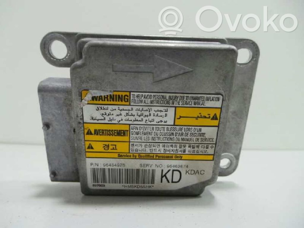 Airbag control unit/module