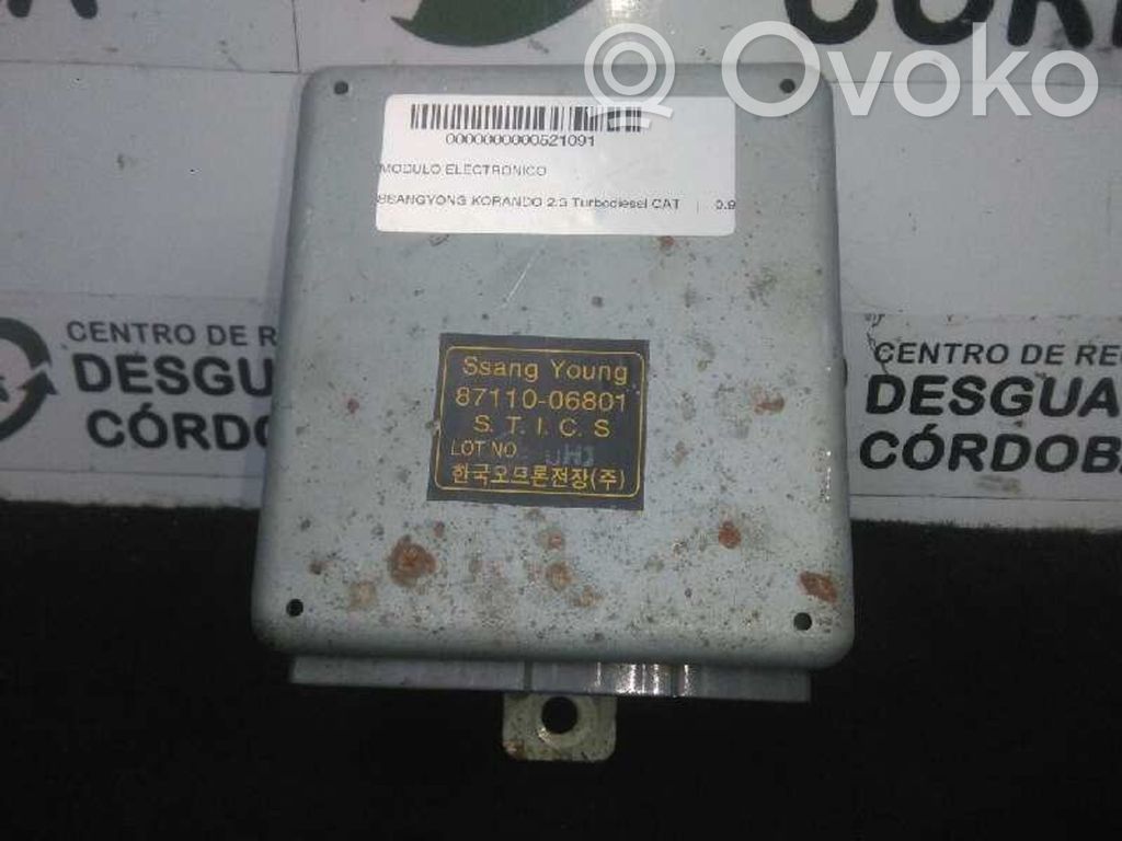 SsangYong Korando Other control units/modules 