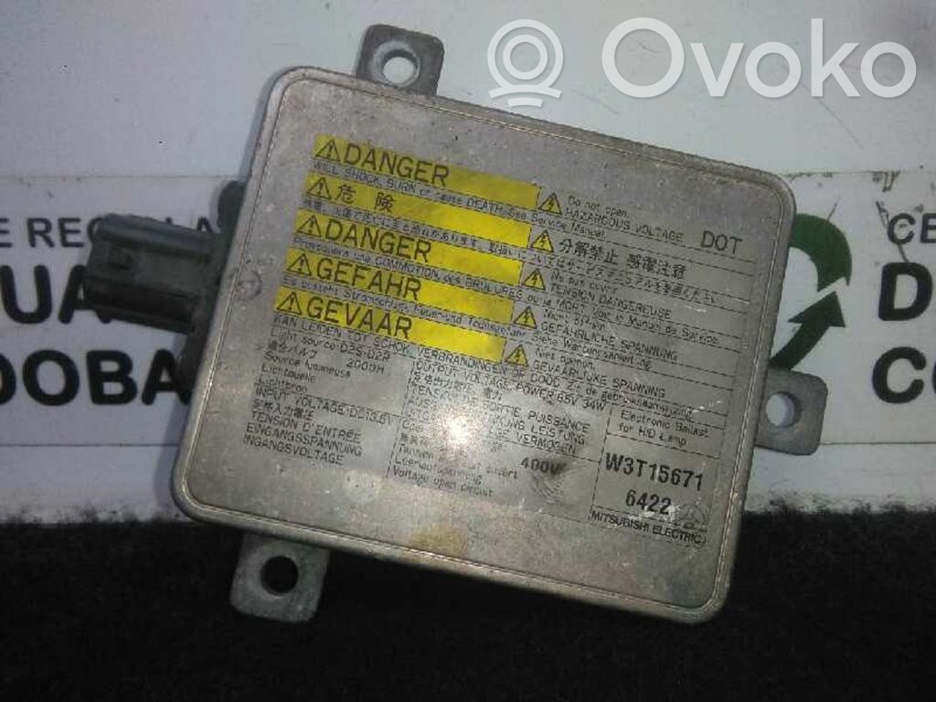 Xenon control unit/module   W3T15671