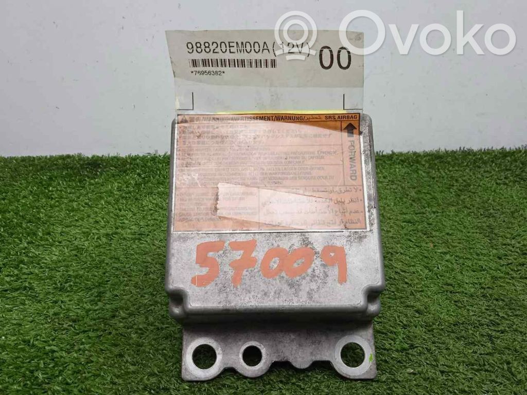 Nissan Tiida C11 Airbag control unit/module 