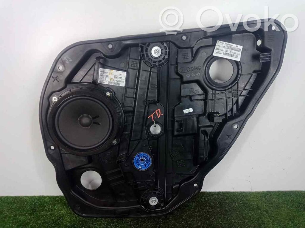 Regulador de puerta trasera con motor   83481J7000,SINMOTOR