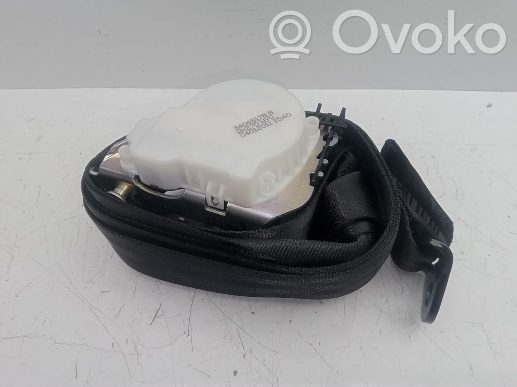 Ceinture de sécurité arrière   34048178B