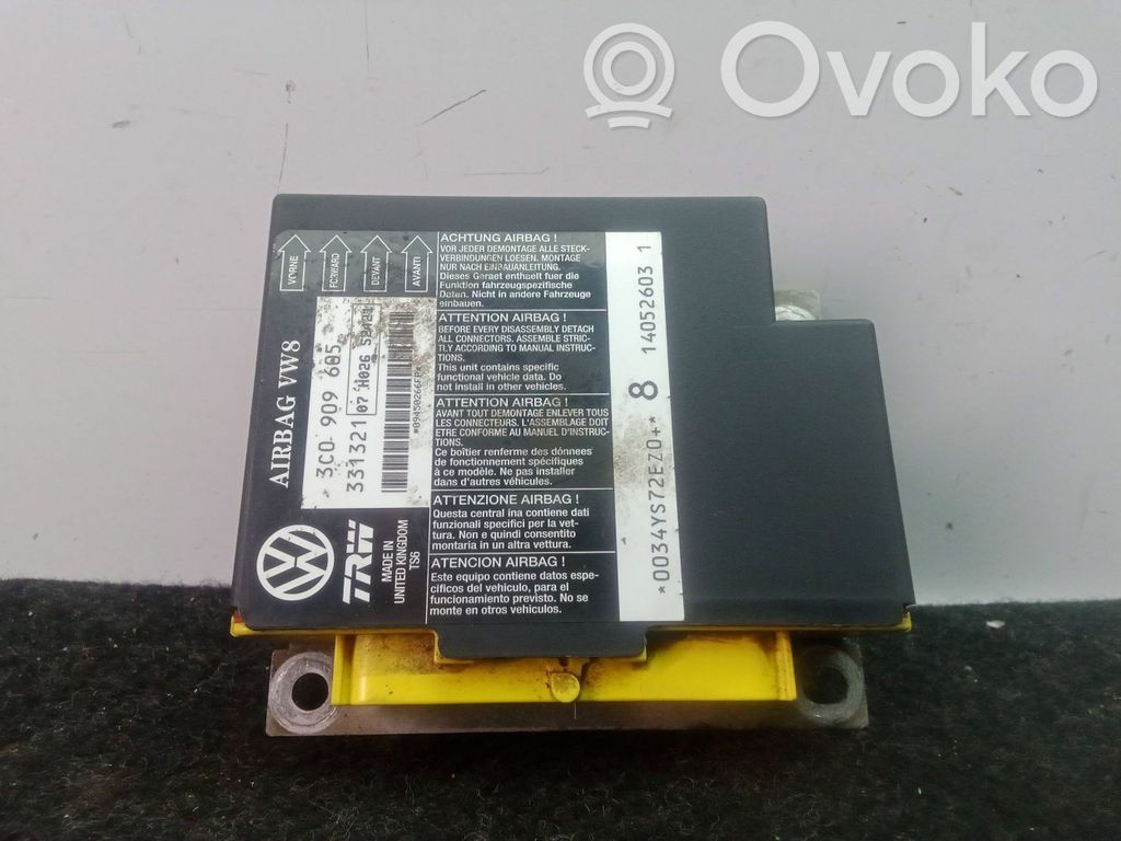 Unidad de control/módulo del Airbag   3C0909605