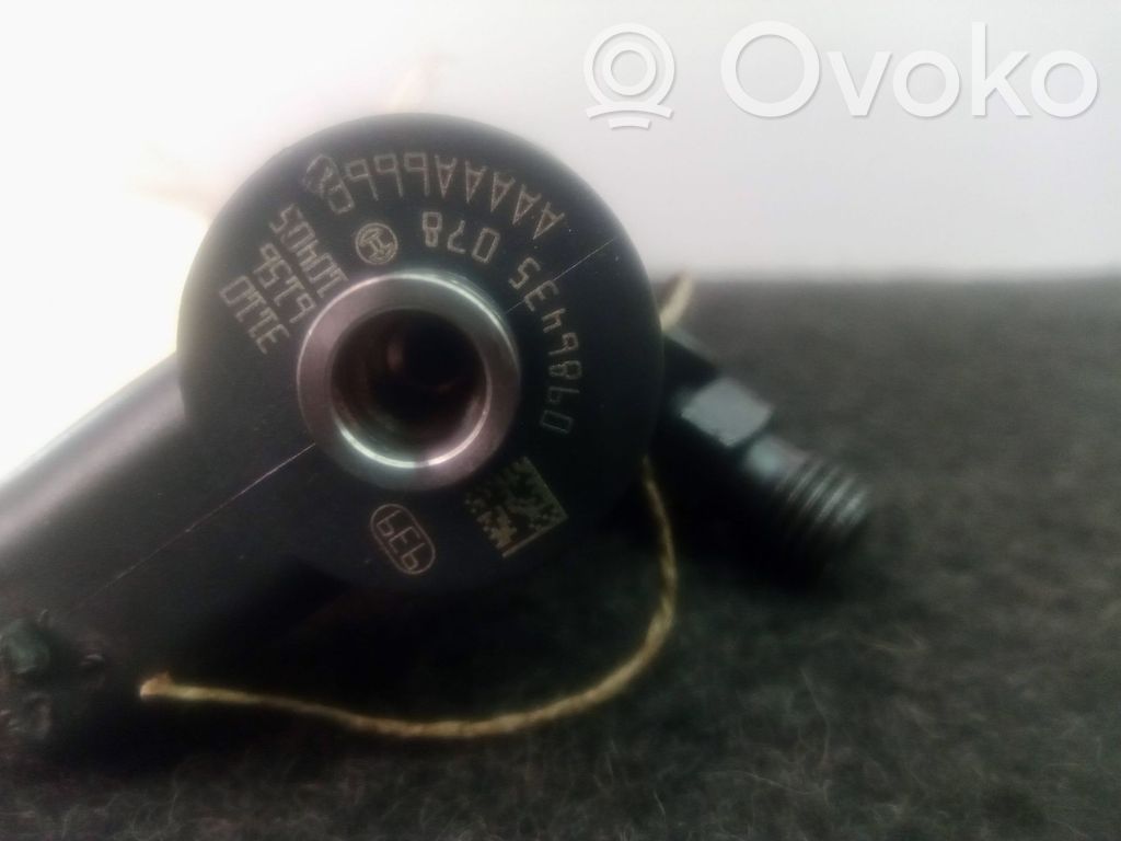 Inyector de combustible   0986435078