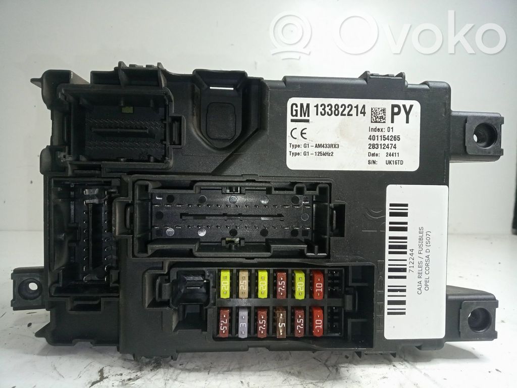 Unidad de control del BSM   DELPHI