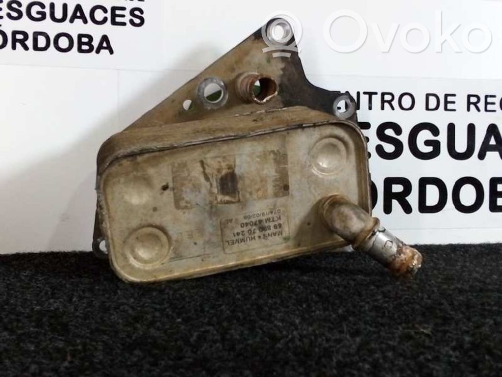 Radiador del aceite del motor
