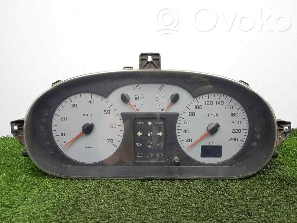 Velocímetro (tablero de instrumentos)   SAGEM,2CONECTORES