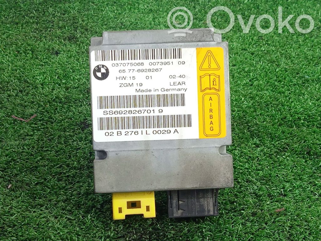 Airbagsteuergerät   65776928267,2CONECTORES