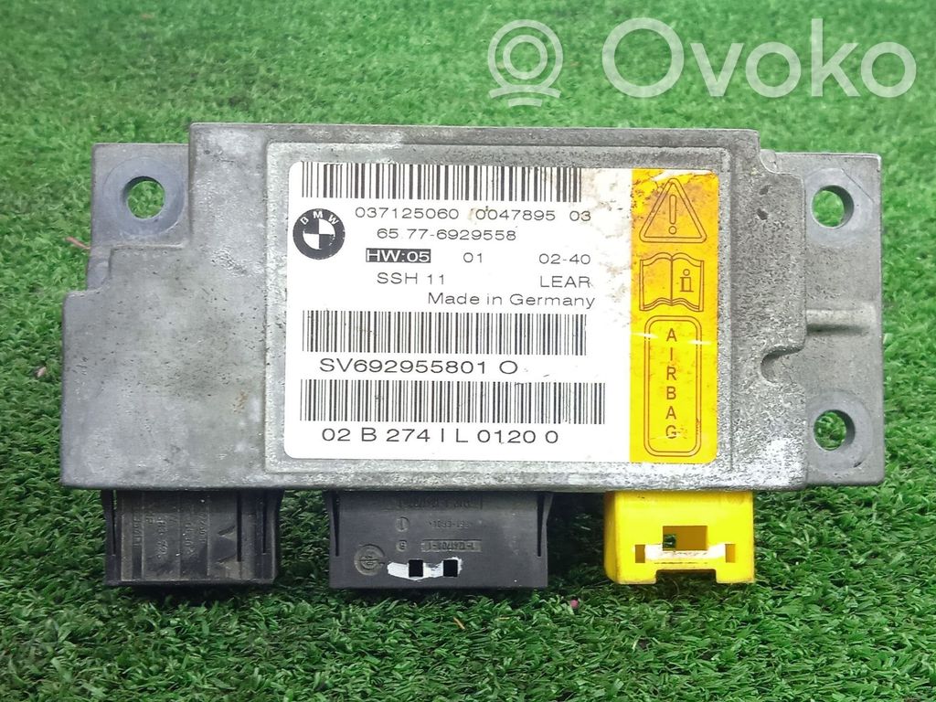 Airbag control unit/module   3CONECTORES