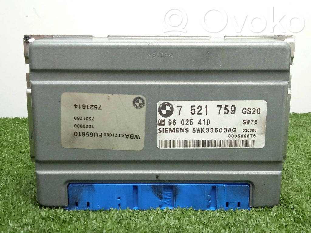 Unidad de control/módulo de la caja de cambios   75217597521814,SIEMENS,4CONECTORES