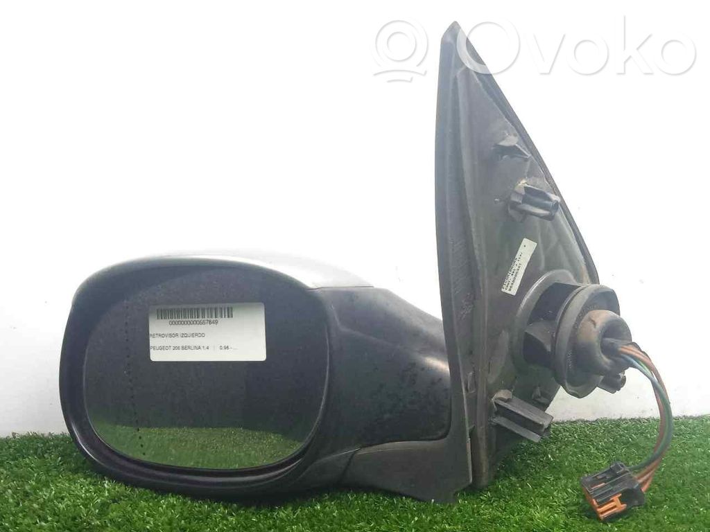 Peugeot 206 Specchietto retrovisore elettrico portiera anteriore 