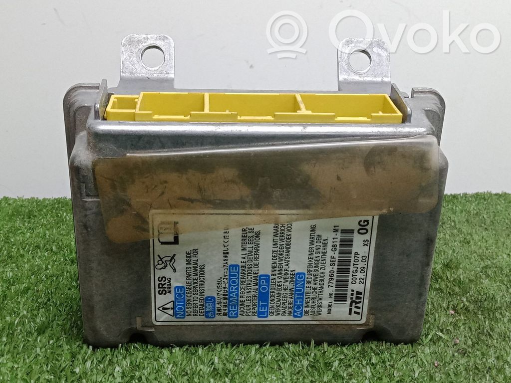 Centralina/modulo airbag   TRW