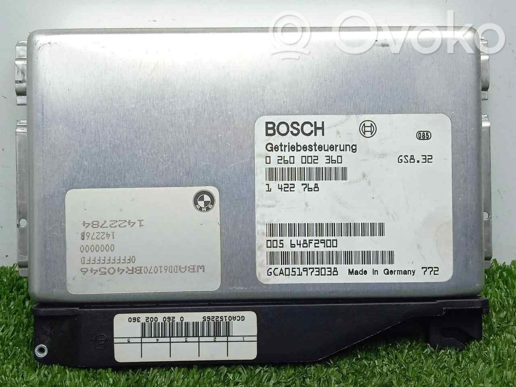 Unidad de control/módulo de la caja de cambios   02600023601422768,BOSCH