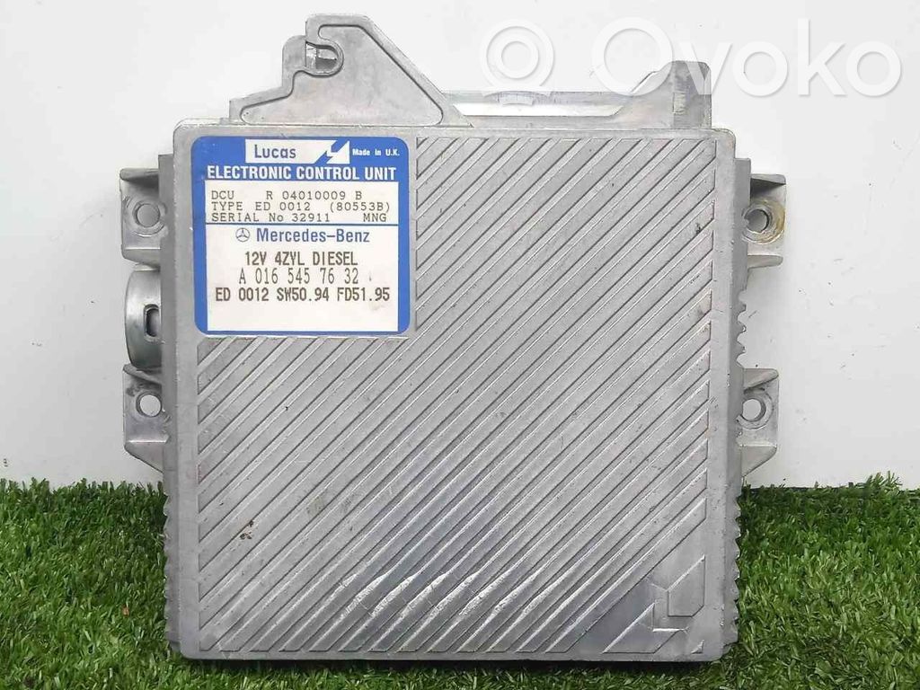Other control units/modules   A0165457632