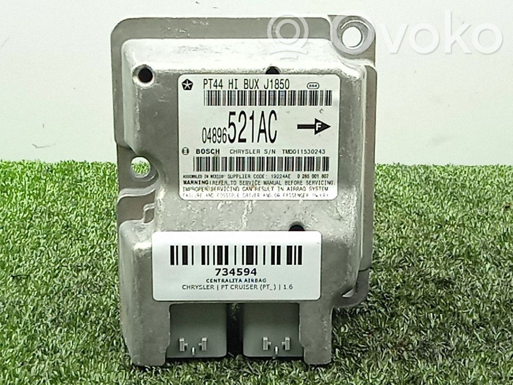 Module de contrôle airbag   BOSCH,2CONECTORES