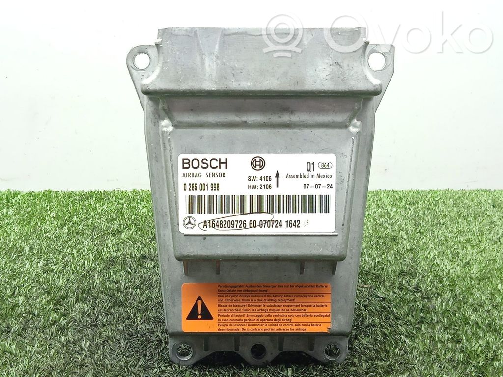 Unidad de control/módulo del Airbag   BOSCH