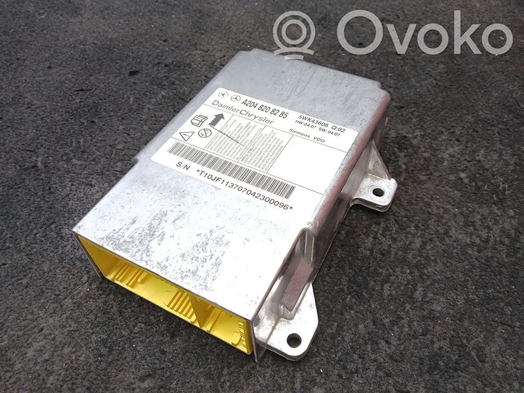 Mercedes-Benz C W203 Module de contrôle airbag 