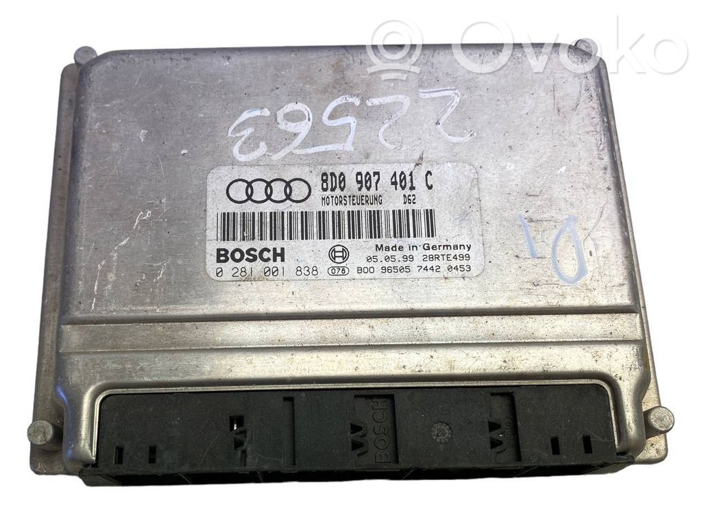 Audi A6 S6 C5 4B Engine control unit/module 