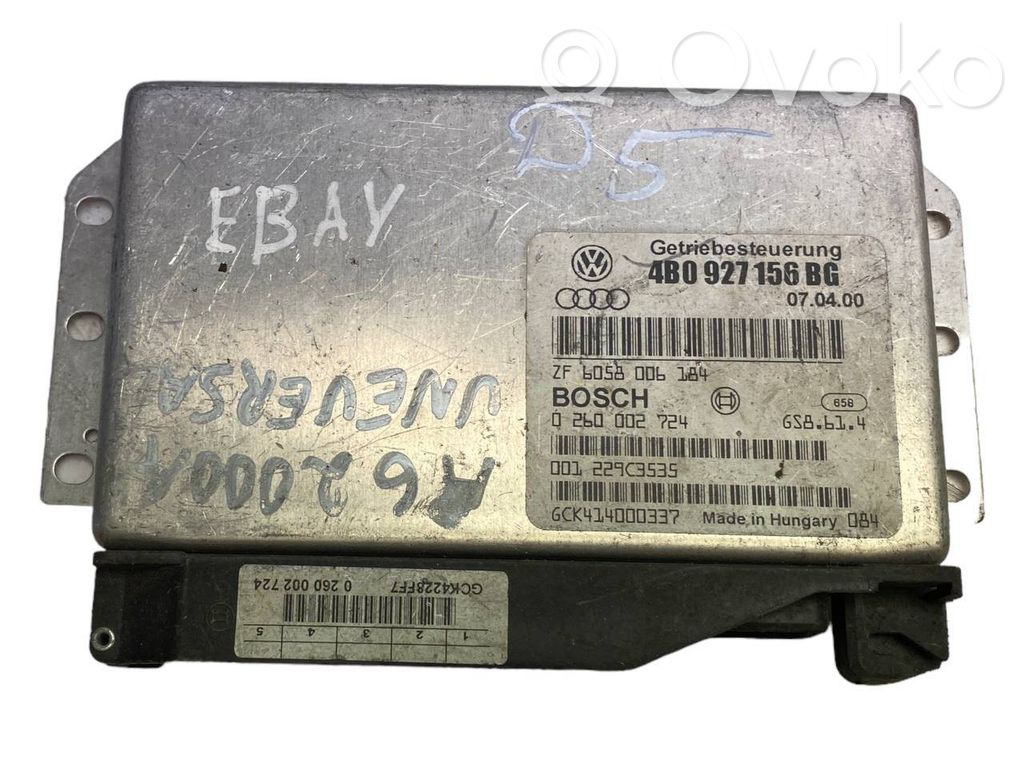 Audi A6 S6 C5 4B Gearbox control unit/module 