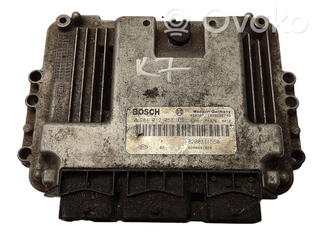 Renault Laguna II Engine control unit/module 